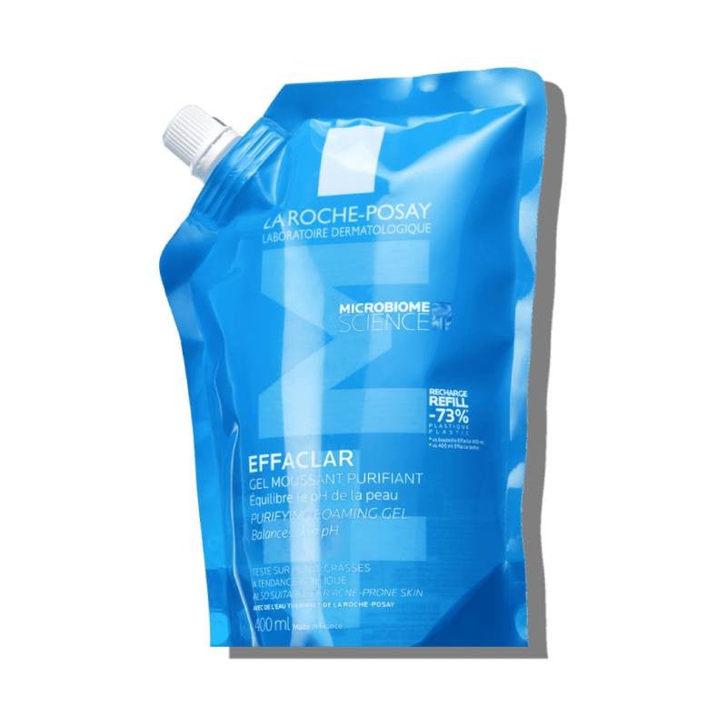 La Roche - Posay Effaclar Purifying Gel (+M)_ Reffil - 400ml – Buy Now at Healtsy
