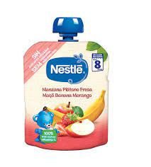 Nestle Apple Banana Strawberry_8M+ - 90g - Healtsy