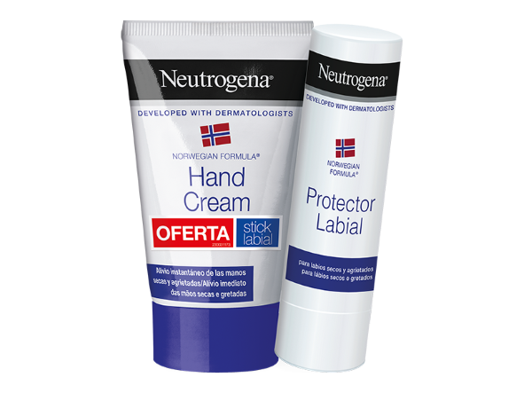 Neutrogena Hands Concentrated Hand Cream 56g + Lip Stick - Healtsy