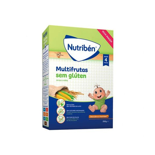 Nutriben Multifruit Flours without Gluten - 250g - Healtsy