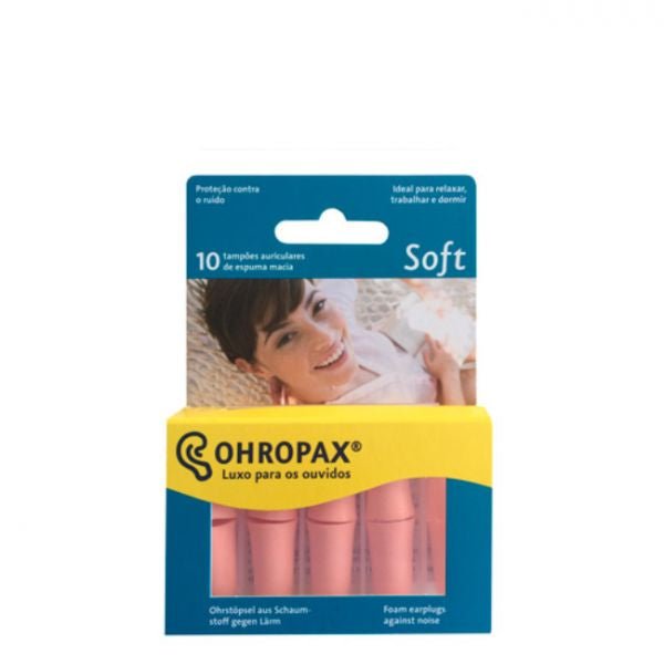 Ohropax Soft Foam Earplugs (x10 pieces) – Buy Now at Healtsy