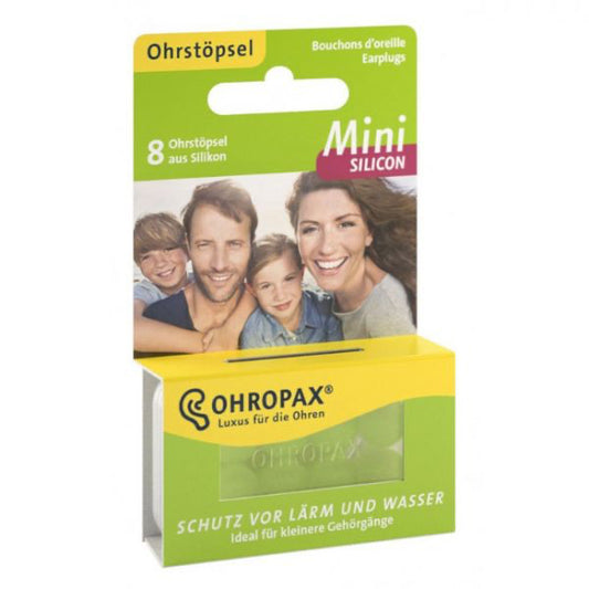 Ohropax Mini Silicone Earplug (x8 units) - Healtsy