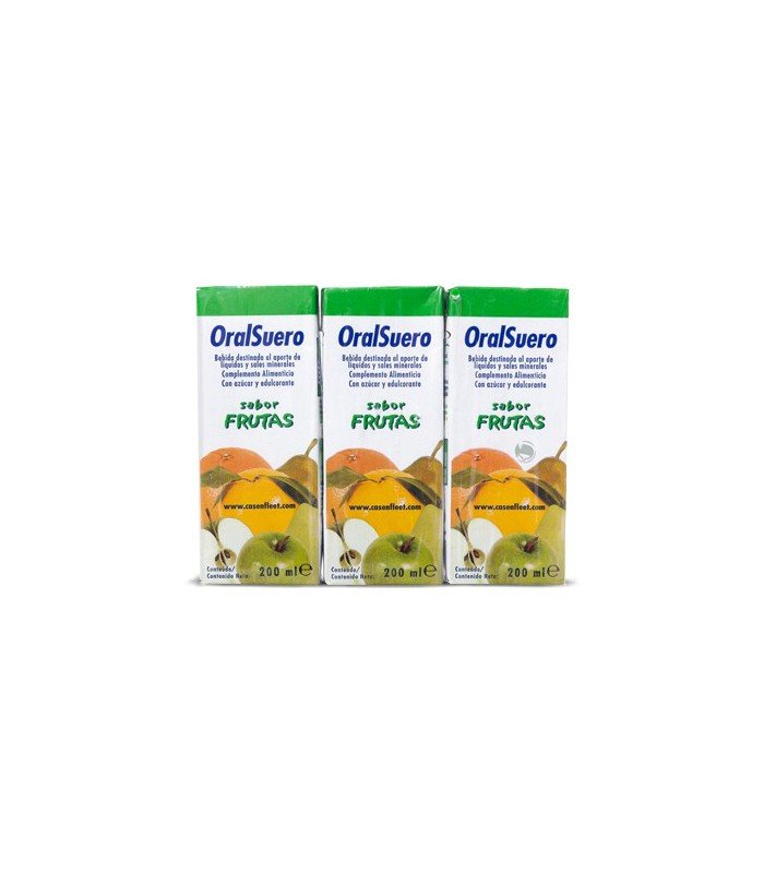 Oralsuero Oral Solution Fruits - 200ml (x3 units) – Buy Now at Healtsy