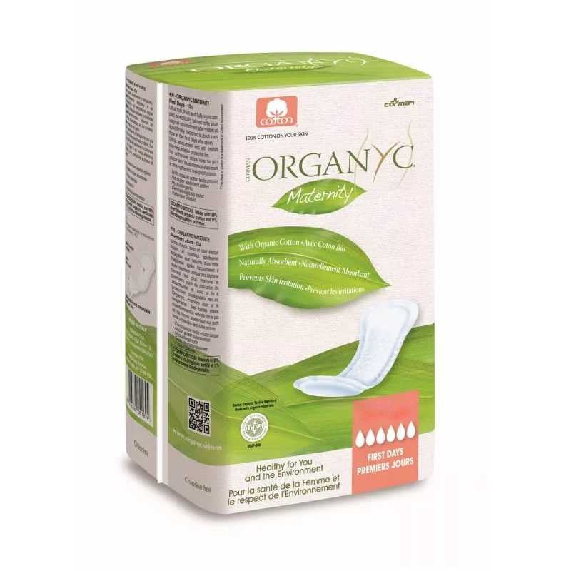 Organyc Postpartum Sanitary Pad Extra (x14 pcs) – Buy Now at Healtsy