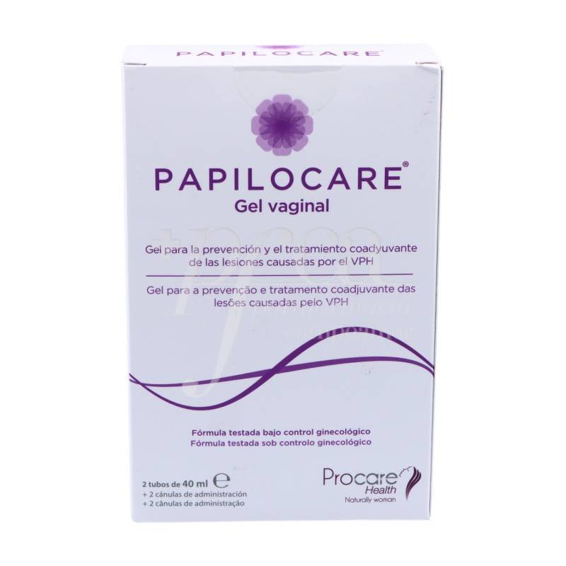 Papilocare Gel Vaginal Cannula - 40ml (X2 units) – Buy Now at Healtsy