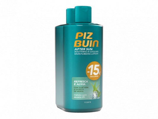 Piz Buin After Sun Soothing and Refreshing Lotion - 200ml (x2 units Pack) - Healtsy