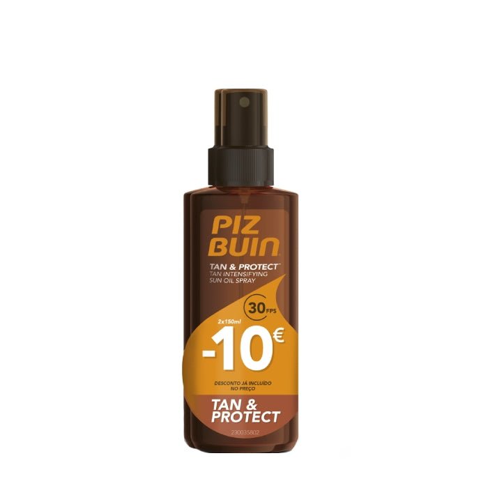 Piz Buin Tan&Protect Tan Accelerator Spray Oil SPF30 - 150ml (DUO) – Buy Now at Healtsy