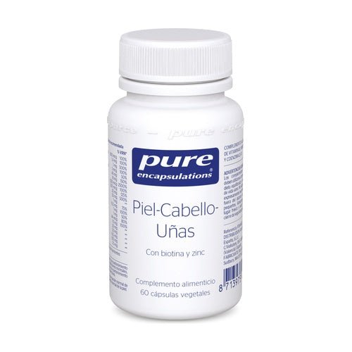 Pure Encapsulation Skin Hair Nails (x60 capsules) – Buy Now at Healtsy