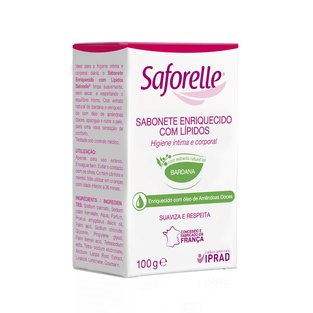 Saforelle Lipid Enriched Soap - 100g – Buy Now at Healtsy