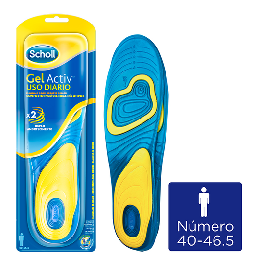 Scholl Gelactiv Insole Men's Daily Use (x2 units) - Healtsy