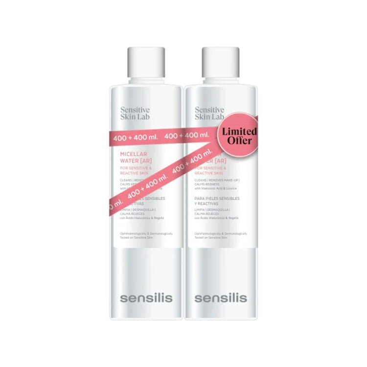 Sensilis Micellar Water AR - 400ml (Double Pack) – Buy Now at Healtsy