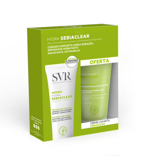Svr Sebiaclear Hydra - 40ml + Offer Cleansing cream - 55ml - Healtsy