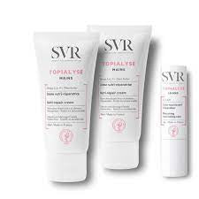 SVR Topialyse Hand Cream - 50ml (x2 units) + Offer of 4 g Lip Stick - Healtsy