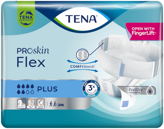 Tena Flex Plus Diaper_Size L (x30 units) - Healtsy