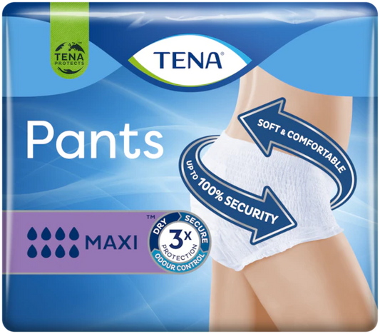 Tena Pants Underwear Maxi_Size M (x10 units) - Healtsy