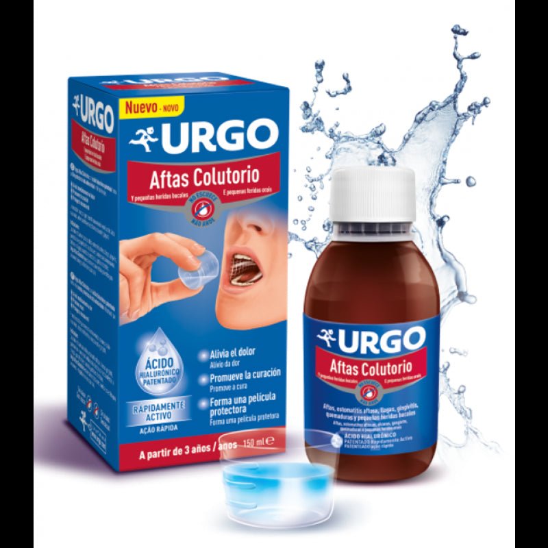 Urgo Mouthwash / Mouth Lesions - 150ml – Buy Now at Healtsy