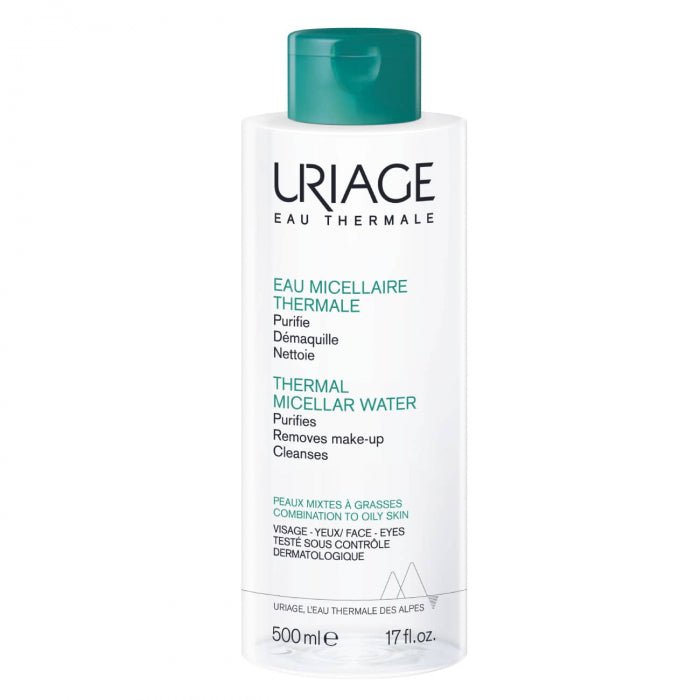 Uriage Micellar Water Mixed Oily Skin - 500ml – Buy Now at Healtsy