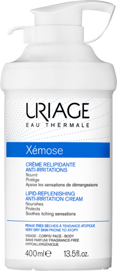 Uriage Xémose Lipid Replenishing Anti-Irritation Cream - 400ml - Healtsy