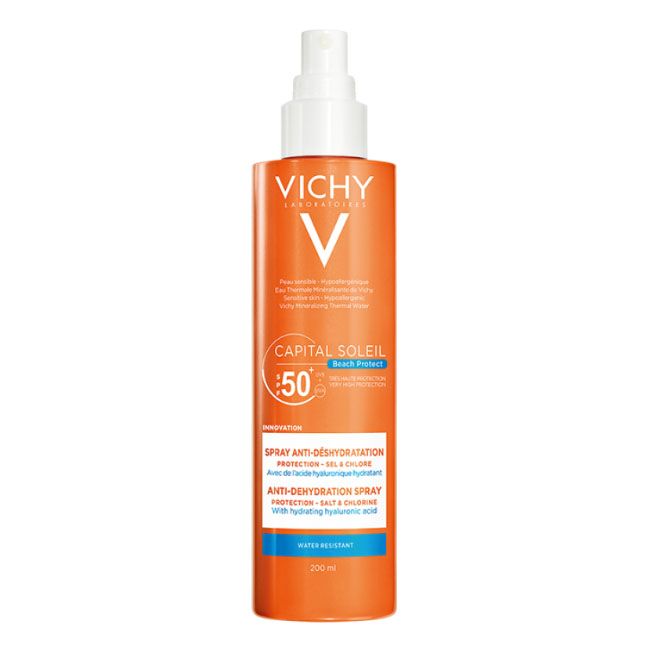 Vichy Capital Soleil Protective Moisturizing Water SPF50 200ml – Buy Now at Healtsy