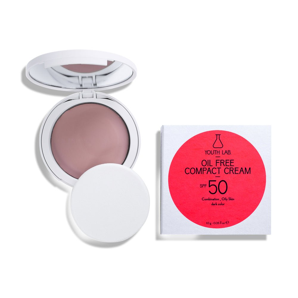 Youth Lab Compact Cream SPF50_ Mixed/Oily Skin_ Dark - 10g – Buy Now at Healtsy