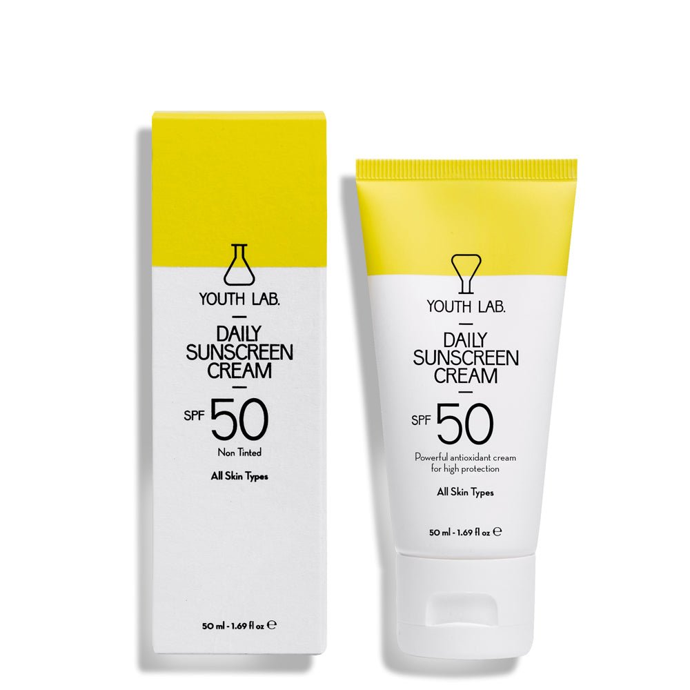 Youth Lab Daily Sunscreen SPF50 All Skin Types - 50ml – Buy Now at Healtsy