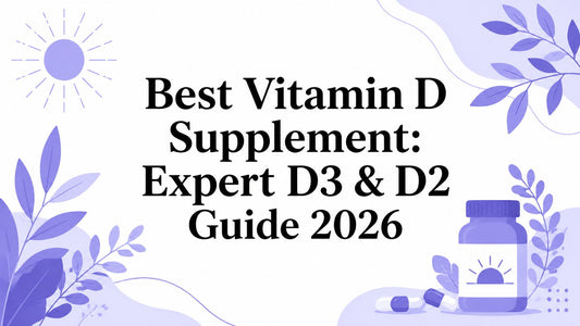 Best Vitamin D Supplement: Expert D3 & D2 Guide 2026