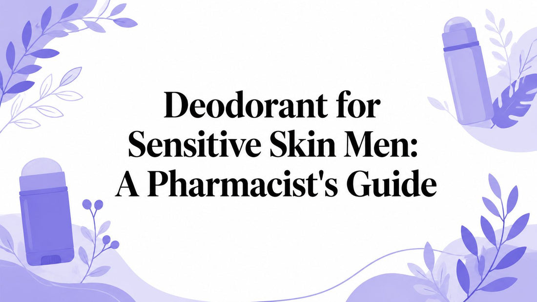 Deodorant for Sensitive Skin Men: A Pharmacist's Guide