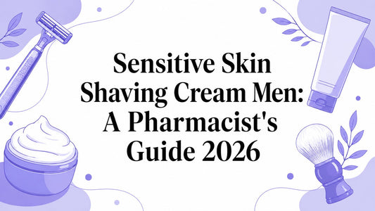 Sensitive Skin Shaving Cream Men: A Pharmacist's Guide 2026