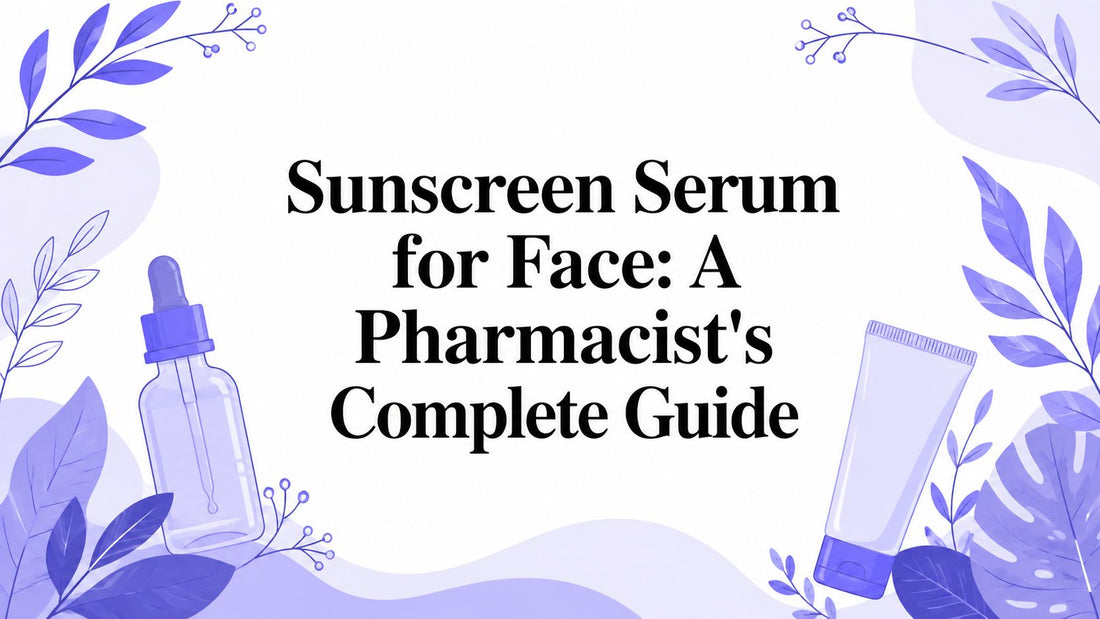 Sunscreen Serum for Face: A Pharmacist's Complete Guide