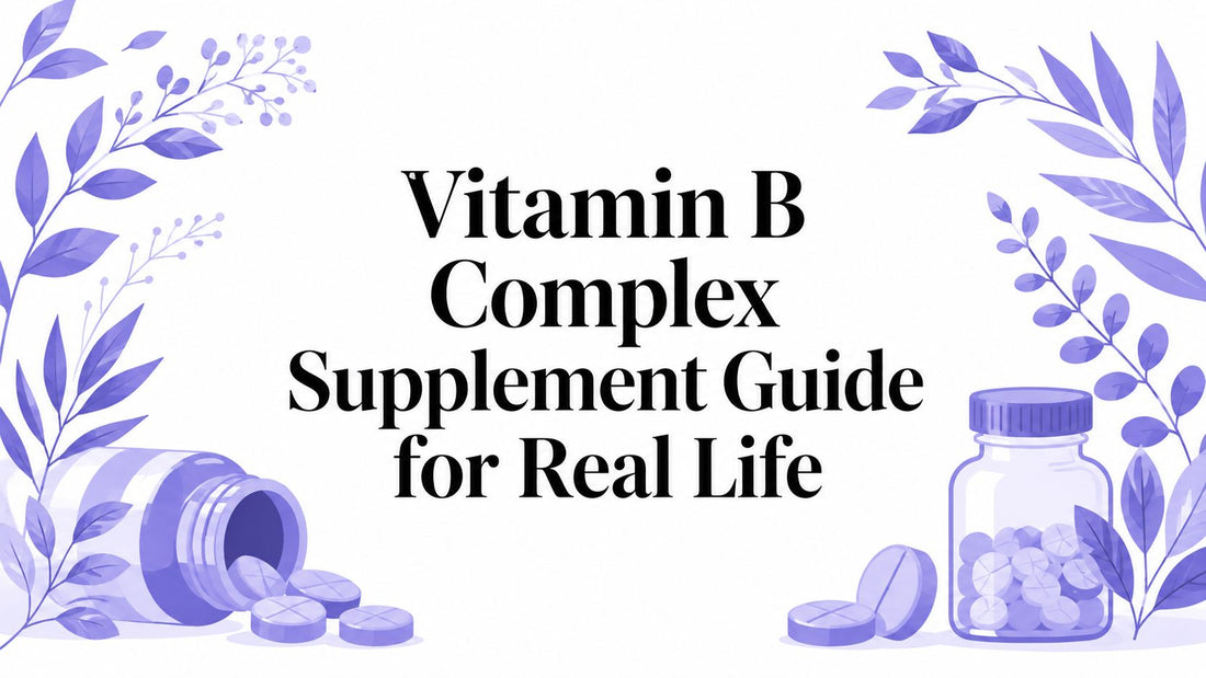 Vitamin B Complex Supplement Guide for Real Life