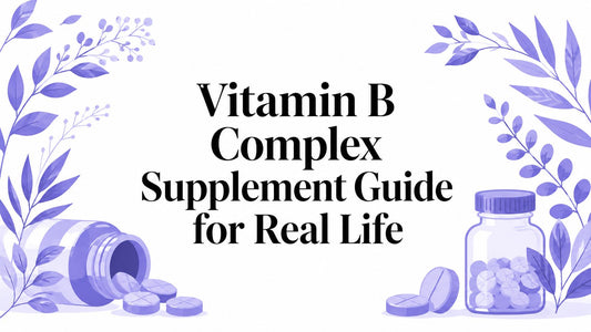 Vitamin B Complex Supplement Guide for Real Life