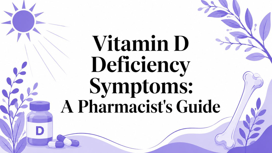 Vitamin D Deficiency Symptoms: A Pharmacist's Guide
