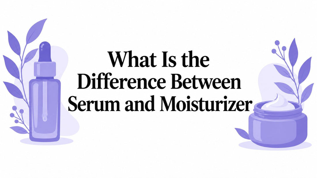 What Is the Difference Between Serum and Moisturizer