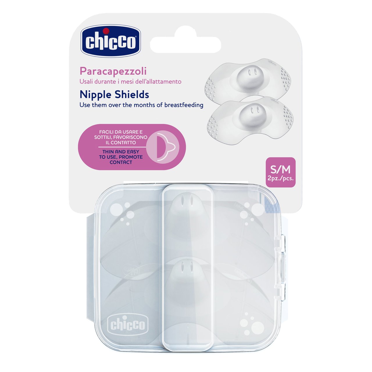 Chicco Silicone Breast Protector SM - Healtsy