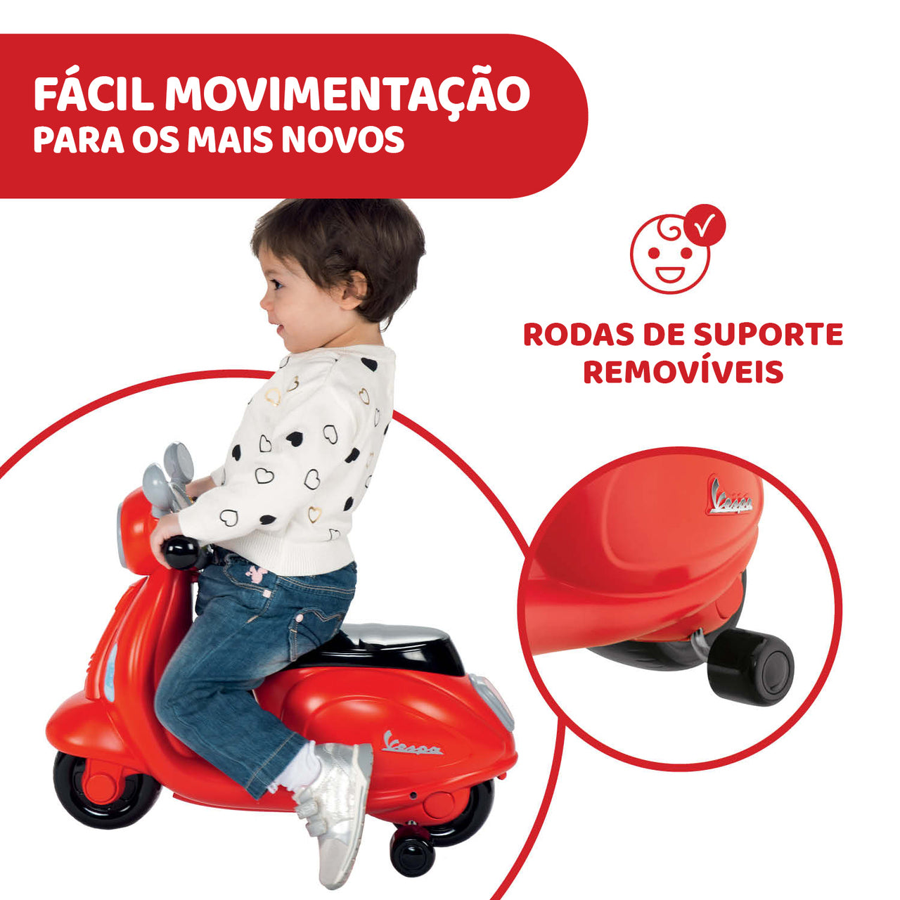 Chicco Vespa Primavera R _ 2-6 Years - Healtsy