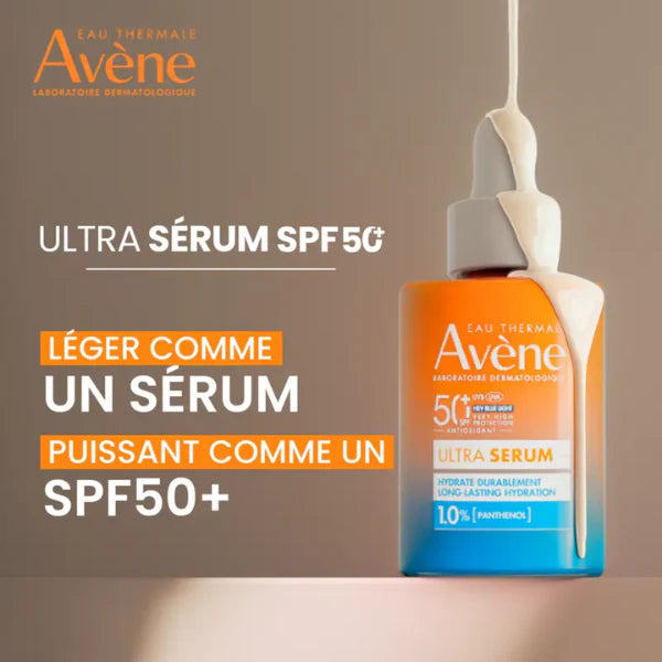 Avene Solar Ultra Moisturizing Serum SPF50+ 30ml - Healtsy