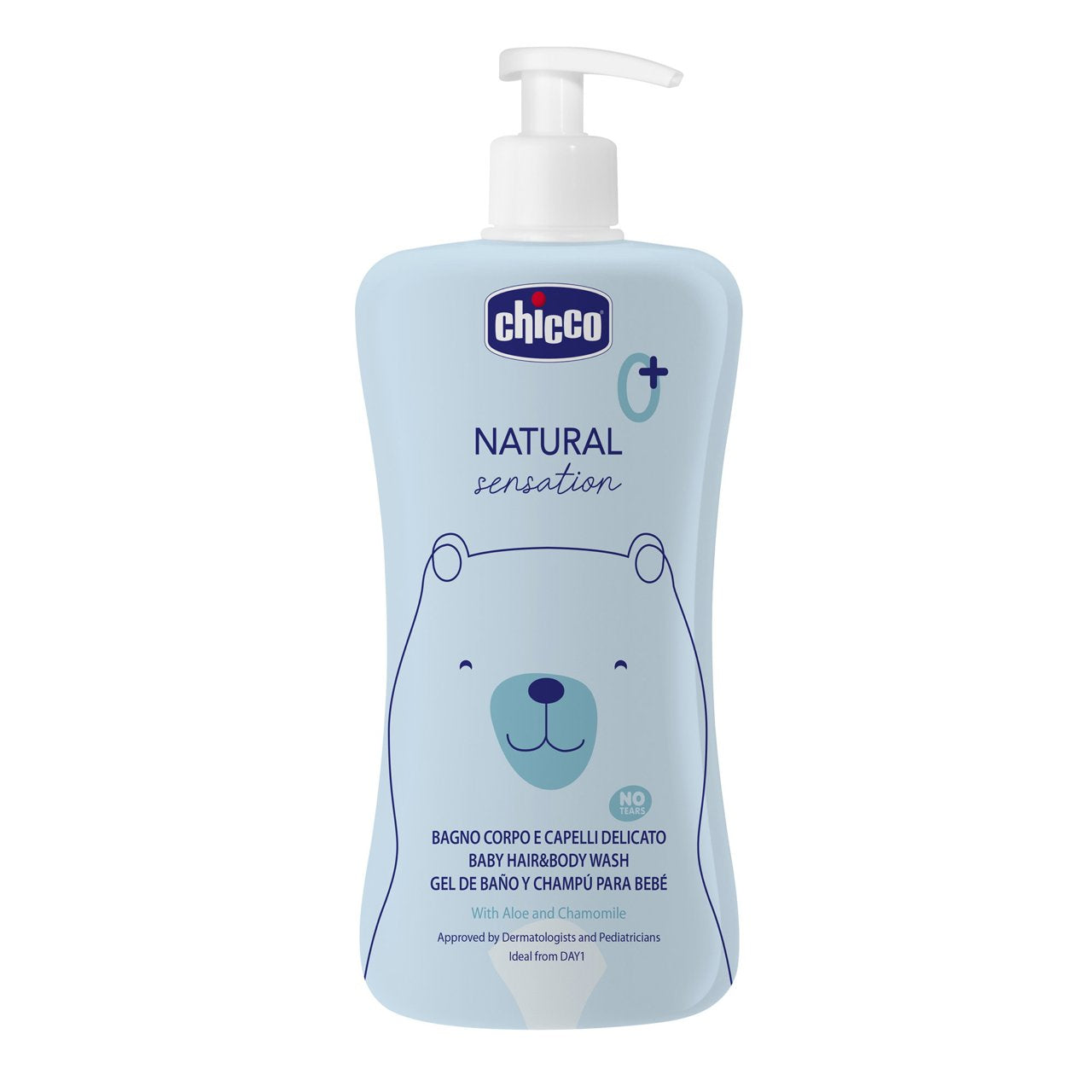 Chicco Hair/Body Bath Gel - 500ml - Healtsy