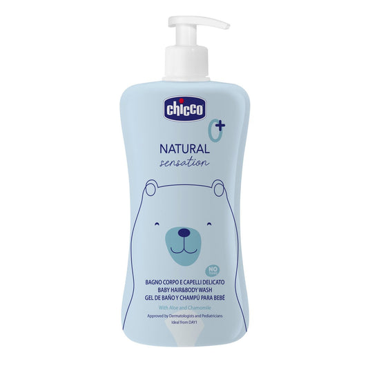 Chicco Hair/Body Bath Gel - 500ml - Healtsy