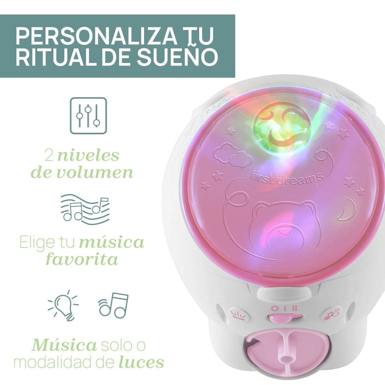 Chicco Polar Bear Projector_ Pink