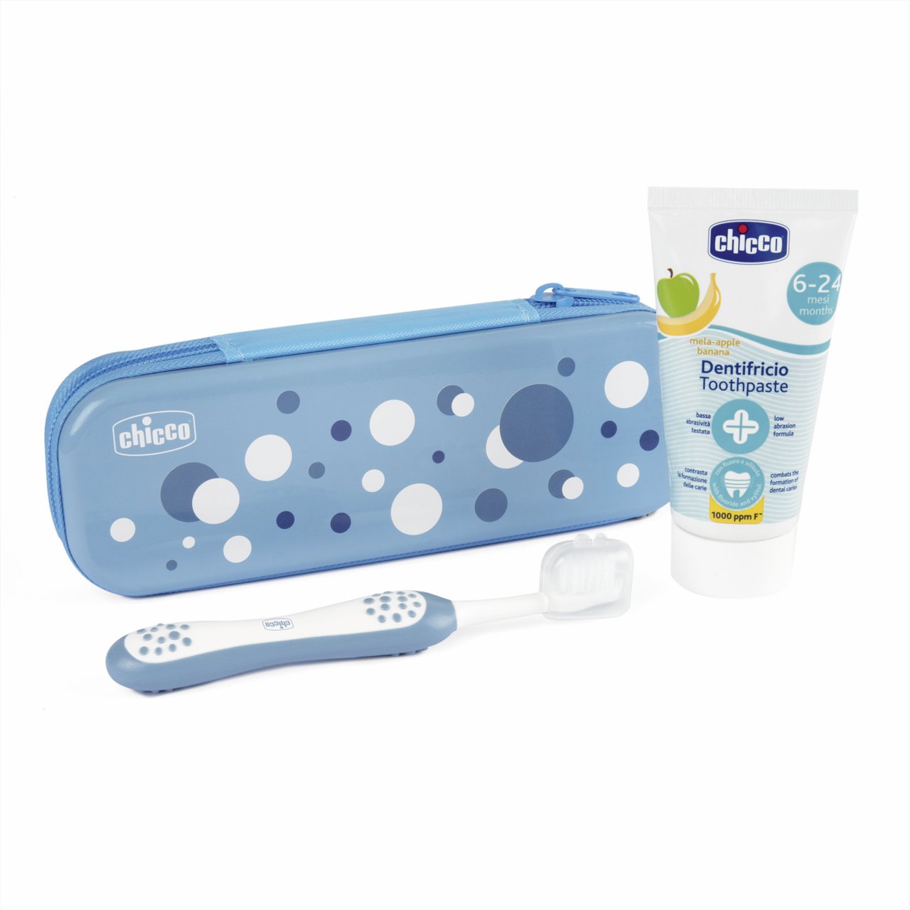 Chicco Oral Hygiene Set Blue_ 6M+