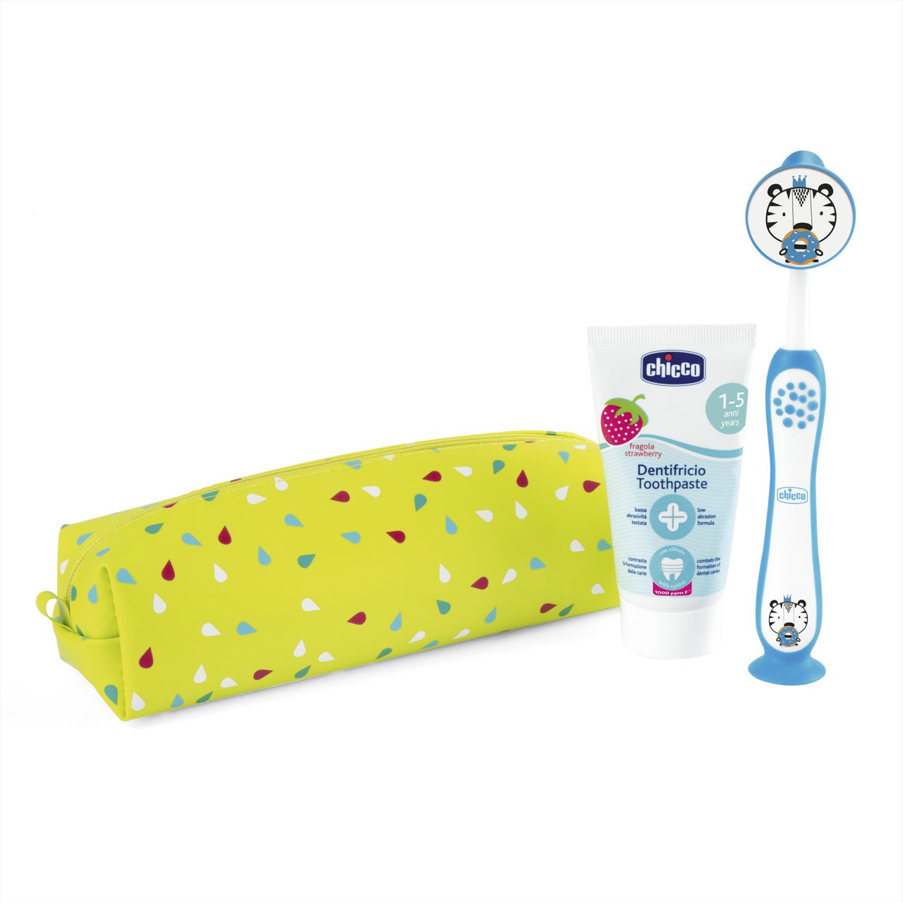 Chicco Tiger Oral Hygiene Set _ 3-6Y