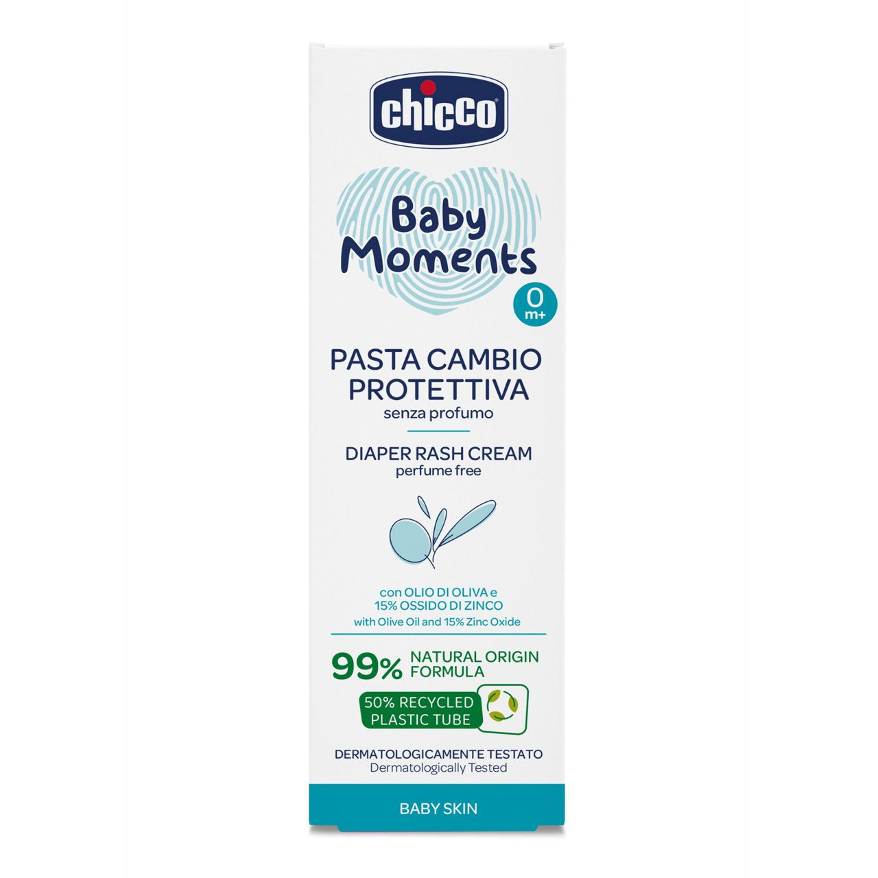 Chicco Diaper Change Ointment - 100ml (ref. Ch.Cos12114000000) - Healtsy