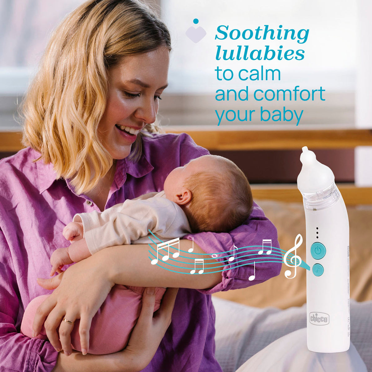 Chicco Physioclean Electric Nasal Aspirator (ref. 12585000000)) - Healtsy