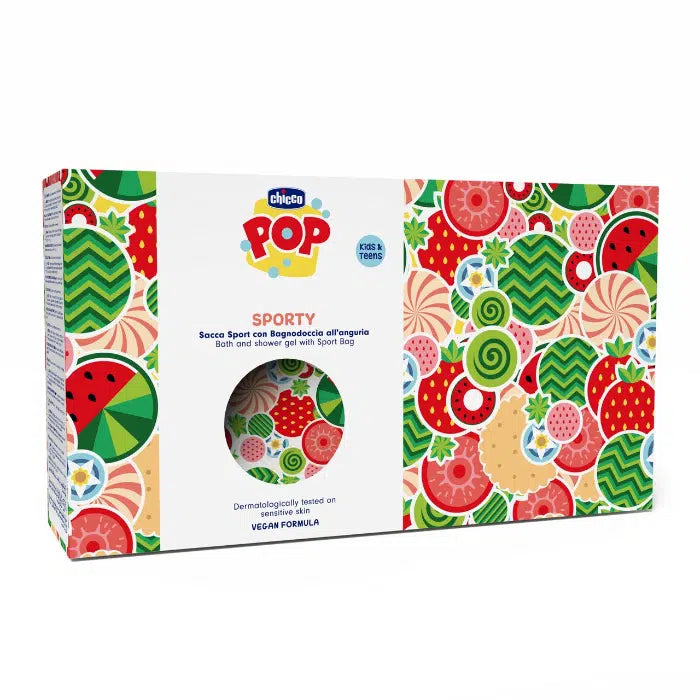 Chicco Watermelon Shower Gel - 300ml + Sports Bag (ref. Ch.Cos128101) - Healtsy