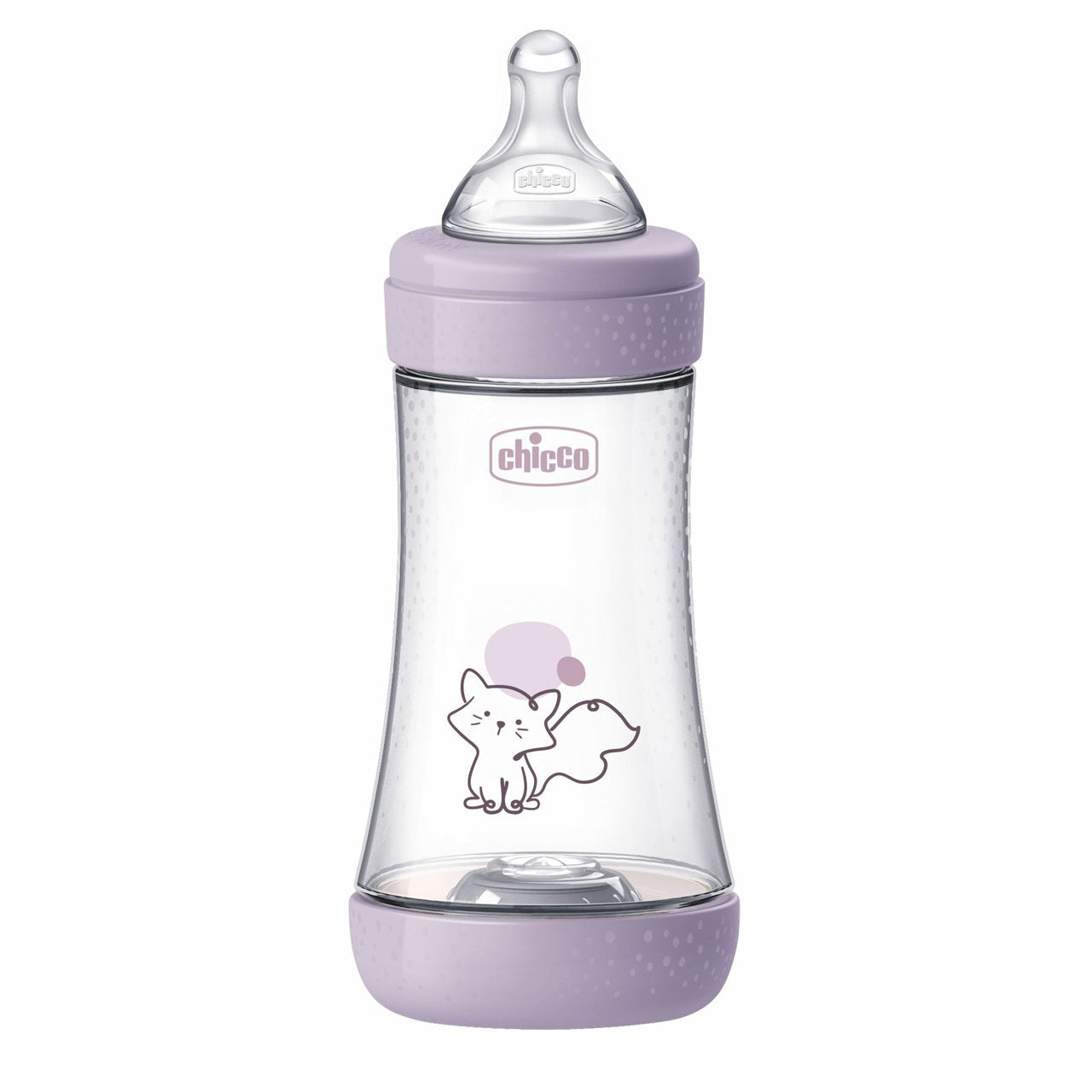 Chicco Perfect 5 Pink Baby Bottle - 240ml (ref. Ch.Bib20223120040)