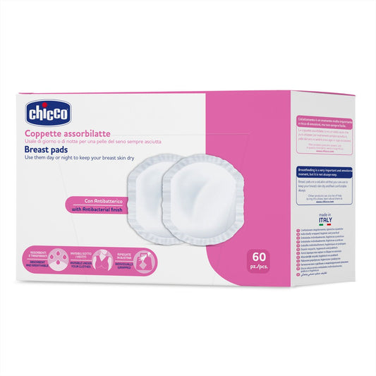 Chicco Pregnant Absorbent Disc Pro Bacteriano (x60 Einheiten)