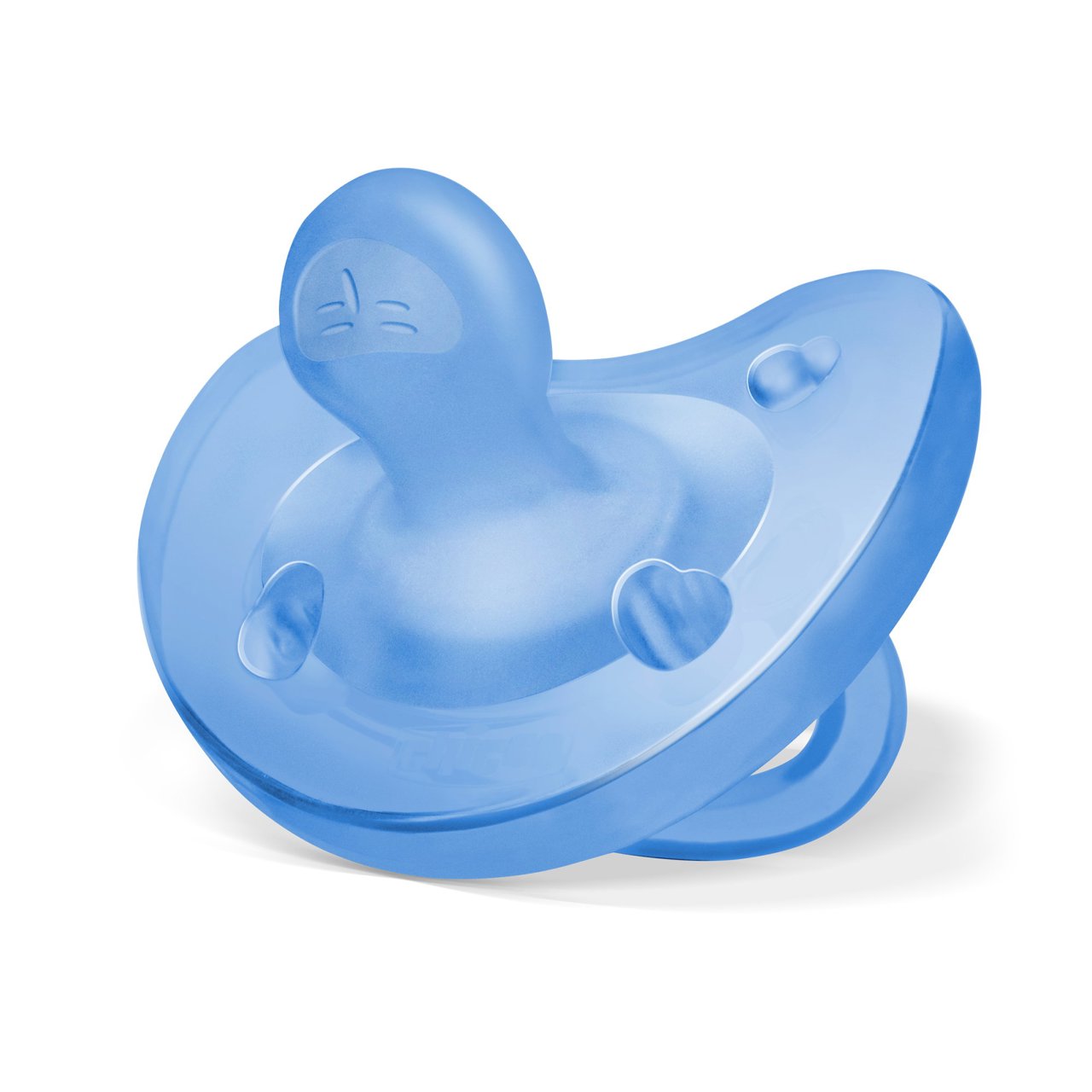 Chicco Pacifier Physio Soft Silicone Blue 6-12months - Healtsy