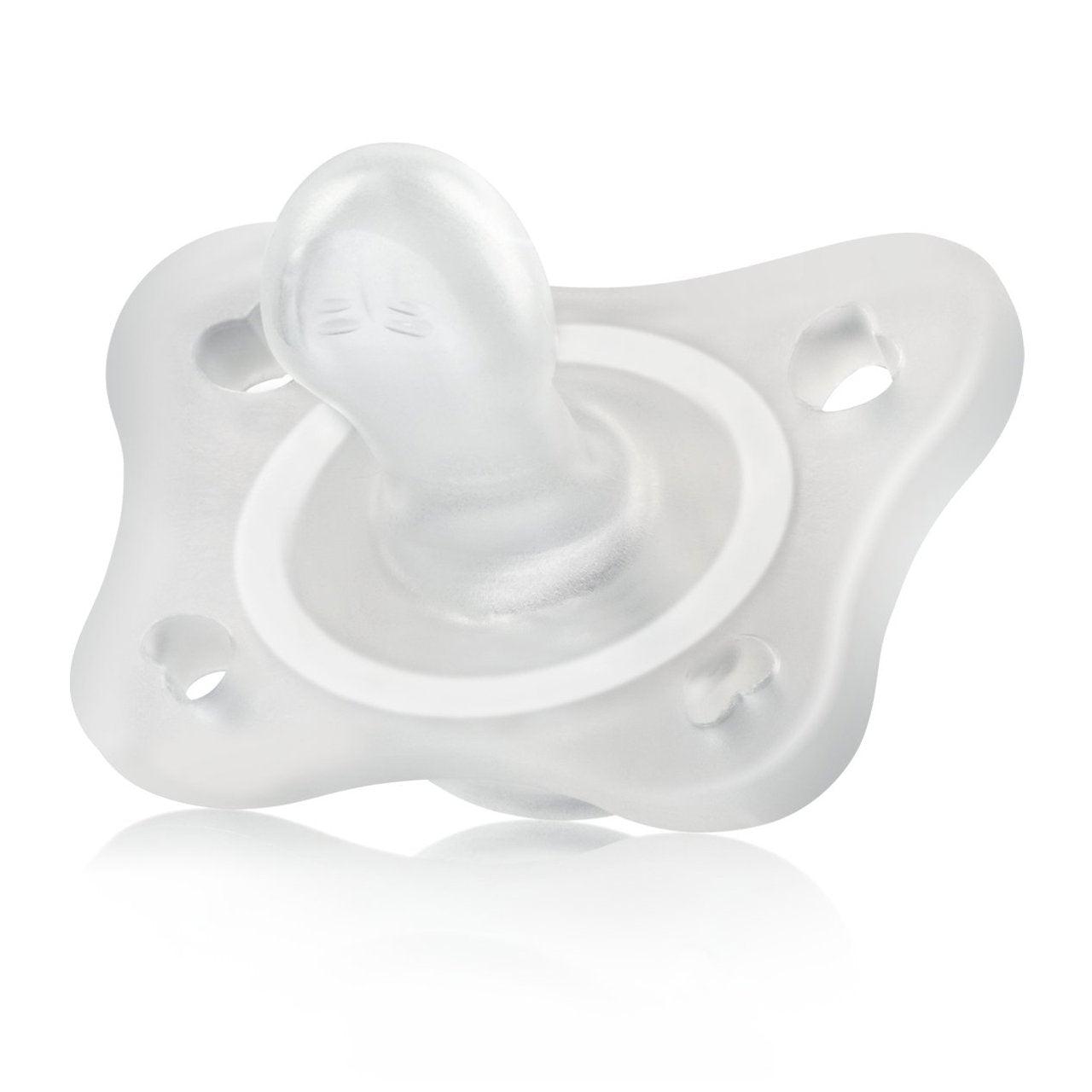 Chicco Mini Soft Pacifier_ Neutral_ 0-2M - Healtsy