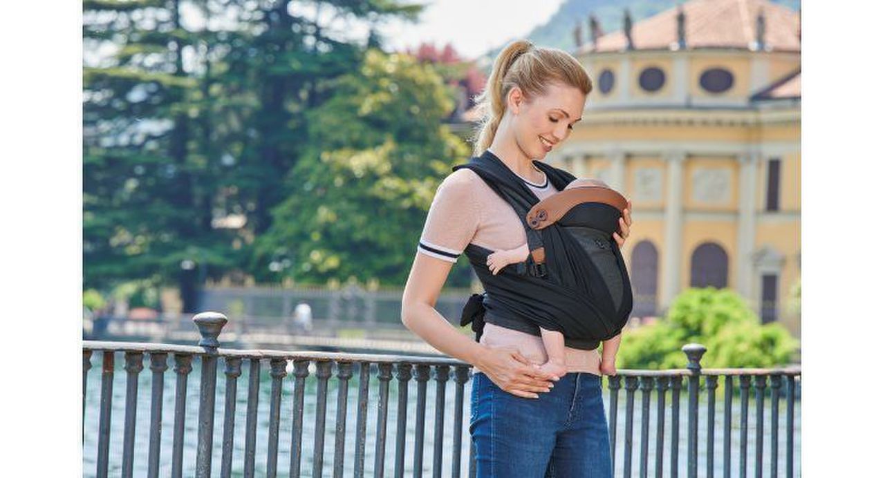 Boppy Baby Carrier Comfy Fit Luxe Black - Healtsy