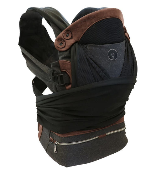 Boppy Baby Carrier Comfy Fit Luxe Black - Healtsy